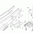 Firecat 600 Тоннель, задний бампер, задний фонарь
