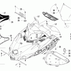 Sabercat 600 EFI Капот и ветровое стекло