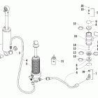 440 SP Rear suspension shock absorber assembly