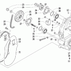 Firecat 600 EFI SP Трансмиссия и цепь