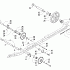 Mountain Cat 600 EFI Вспомогательные колеса