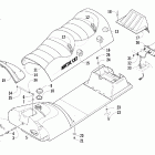 Panther 370 Топливный бак ,сиденье и задний фонарь