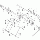 Sabercat 600 EFI Задняя подвеска , задний рычаг