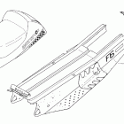 Firecat LE Seat, tunnel, and snowflap (600 / 600 efi tiger)