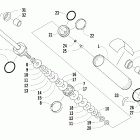 Firecat 600 EFI EB Задняя подвеска ,задний амортизатор