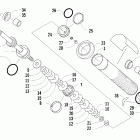 Firecat 600 EFI EB Передний амортизатор