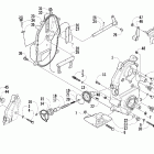 Z 570 Dropcase and chain tension assembly (lx)