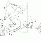Firecat 600 EFI EB Глушитель