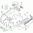 Mountain Cat 570 Обтекатель и передний бампер