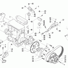 Bearcat WT Вариатор и опора двигателя