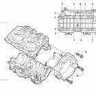 Firecat 600 EFI SP Блок цилиндров