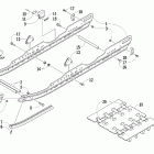 Z 440 LX Рельс скольжения и гусеница