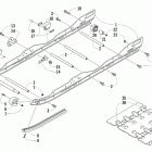 Sabercat 600 EFI Рельс скольжения и гусеница