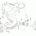 Firecat 700 EFI Глушитель