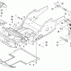 Panther 370 Передняя рама и подножки