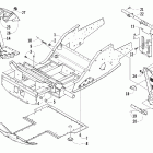 T660 Trail (Turbo) Передняя рама и подножки