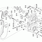 Mountain Cat 600 EFI Трансмиссия и цепь