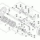Bearcat WT Вал приводной трака и тормоза