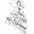 Panther 370 Поршень и коленчатый вал