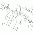 T660 Trail (Turbo) Задняя подвеска , задний рычаг