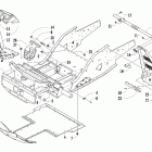 Bearcat 570 Передняя рама и подножки