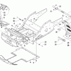 Z 440 LX Передняя рама и подножки