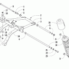 T660 Trail (Turbo) Задняя подвеска в сборе  (international)