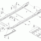 Sabercat 600 EFI Рельс скольжения и гусеница (international)
