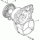 Panther 370 Cooling fan housing