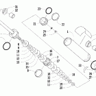 Firecat 500 Задняя подвеска ,задний амортизатор