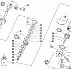 ZR 900 Задняя подвеска ,задний амортизатор