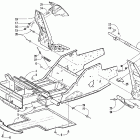 Z 370 Передняя рама и подножки