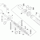 Mountaincat 800 EFI Передний амортизатор