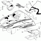 Panther 370 Капот и ветровое стекло