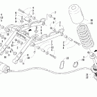 440 Sno Prp Задняя подвеска , амортизатор