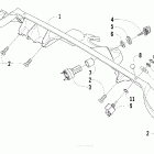 Firecat 700 SP Панель приборов и датчики