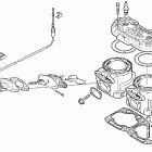 Firecat 500 Цилиндр и головка