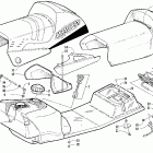 ZR 800 EFI Топливный бак ,сиденье и задний фонарь