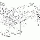 Mountaincat 570 Передняя рама и подножки