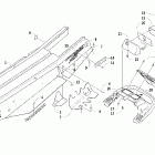 Firecat 700 SP Тоннель, задний бампер, задний фонарь