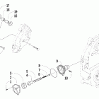 Mountaincat 570 Dropcase chain tension assembly (optional)