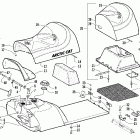 Pantera 550 Топливный бак и сидение