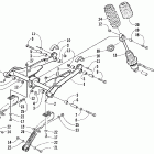 ZR 900 SNO PRO Задняя подвеска , амортизатор