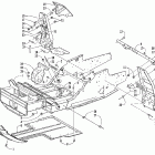 Mountaincat 900 EB Передняя рама и подножки