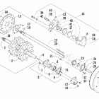 ZL 550 Вал приводной трака и тормоза