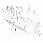 Mountaincat 570 Drive / reverse dropcase assembly (optional)