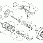 ZR 900 EB Вал приводной трака и тормоза