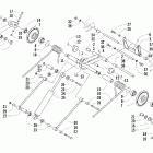 Mountaincat 570 Задняя подвеска , задний рычаг