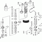 ZR 900 SNO PRO Передний амортизатор