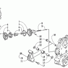 ZR 900 EB Dropcase chain tension assembly (optional)
